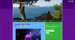 Desktop Screenshot of followingyourjoy.com